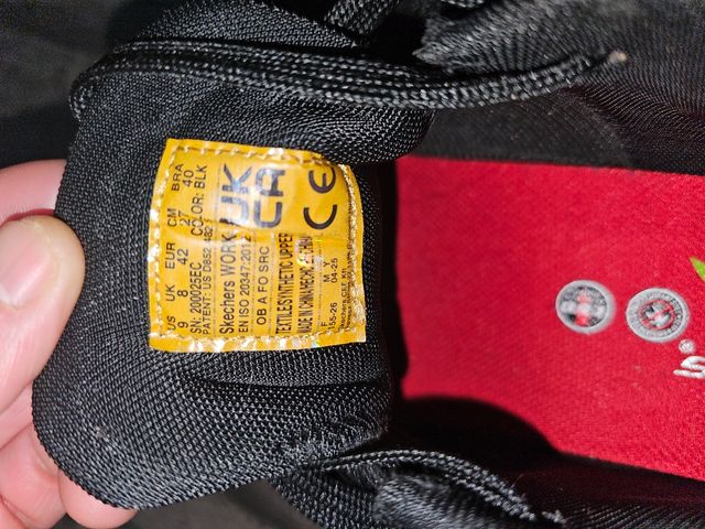 Zapatillas Skechers Hostelería Negras