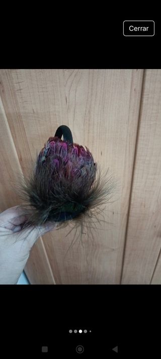 Diadema Plumas Pavo Real