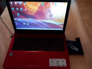 Portátil Asus F541U Rojo