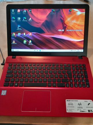 Portátil Asus F541U Rojo