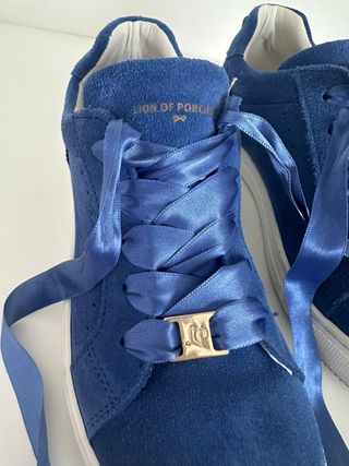 Sapatilhas Lion of Porches Azuis. Tamanho 34.