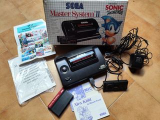Sega Master System II Consola Negra