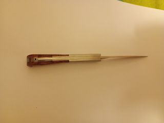 Navja de madera y acero inoxidable