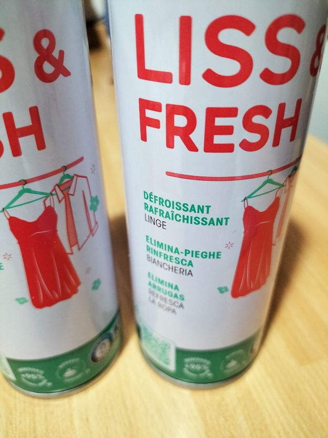 Stanhome Liss & Fresh spray stiratura