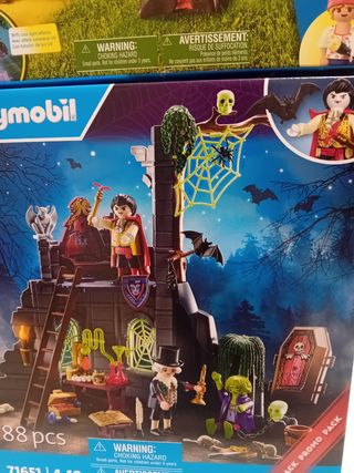 Playmobil castillo dracula y bosque magi