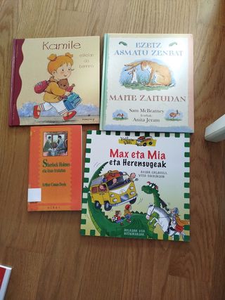 28 libros infantiles en euskera 
