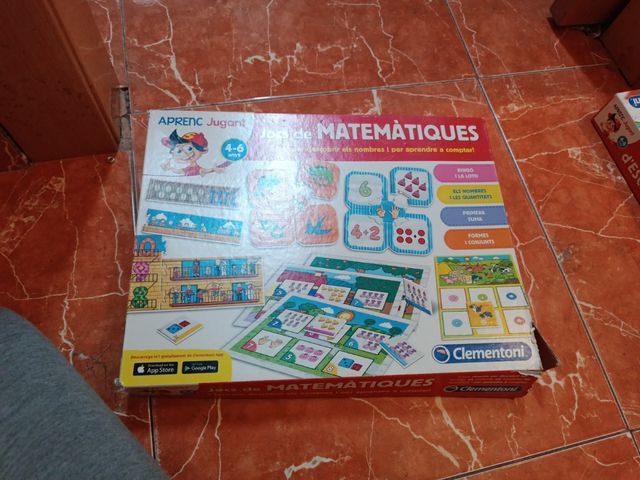 Juego Matemáticas Clementoni Catalán 4-6 años