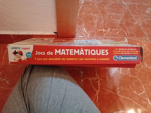 Juego Matemáticas Clementoni Catalán 4-6 años