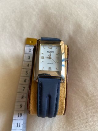 Reloj Duward Cuarzo Azul y Plateado