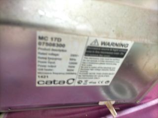 Microondas Cata