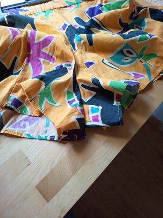 Conjunto falda pantalón y top estampado