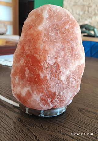 Lámpara Sal Himalaya Rosa