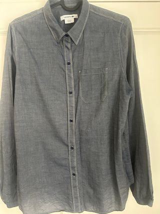 Camisa vaquera Lacoste mujer talla 42