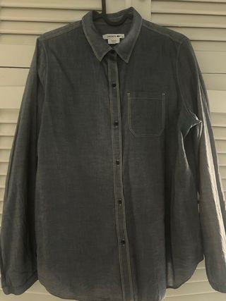 Camisa vaquera Lacoste mujer talla 42