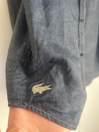 Camisa vaquera Lacoste mujer talla 42