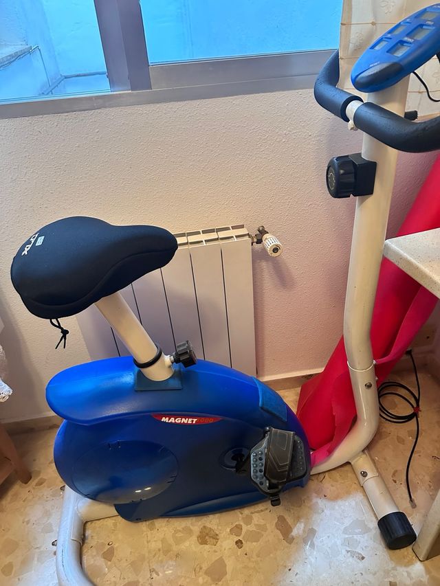 Bicicleta Estática Magnet 300 Azul