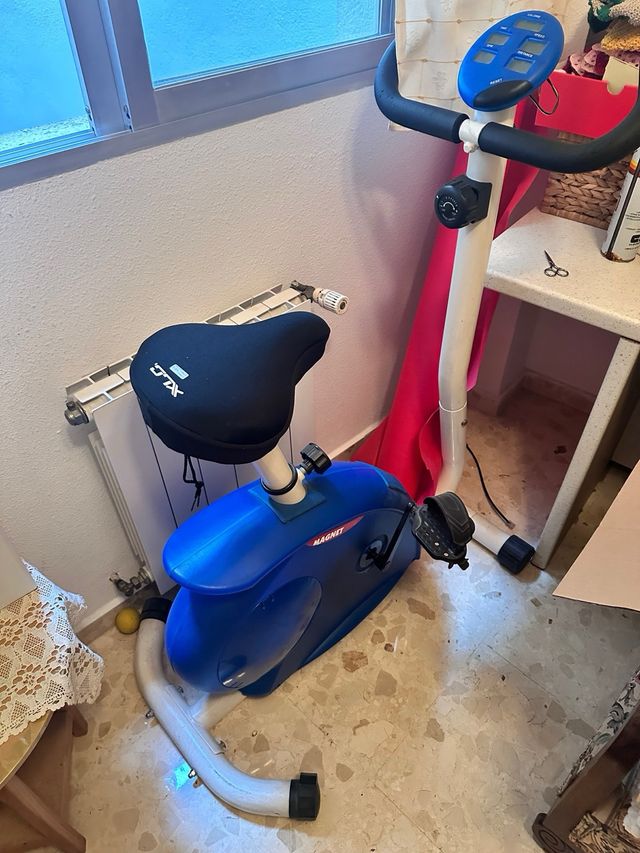 Bicicleta Estática Magnet 300 Azul