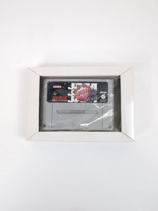 NBA JAM SNES PAL ESP Completo con Manuale Scatola