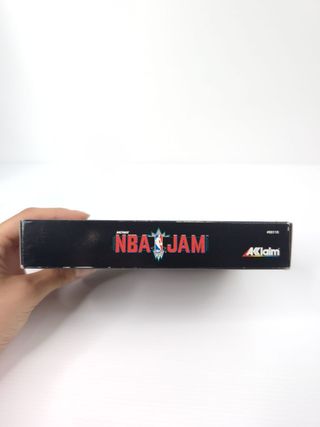 NBA JAM SNES PAL ESP Completo con Manuale Scatola