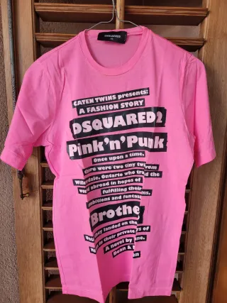 T-shirt DSQUARED2 Donna Pink Taglia S