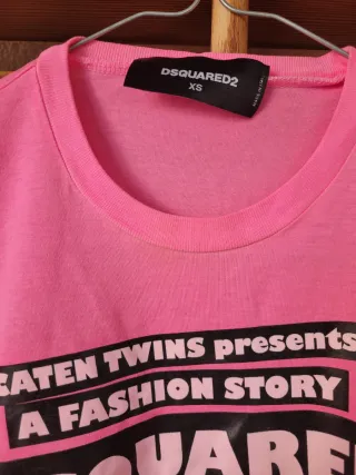 T-shirt DSQUARED2 Donna Pink Taglia S