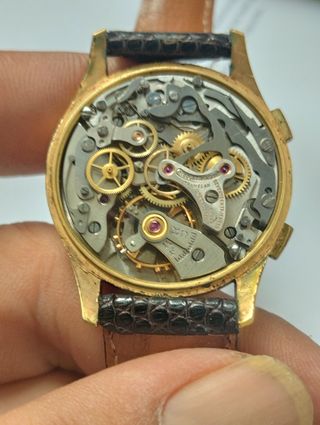 Reloj Nicolet watch Cronógrafo Dorado 33mm