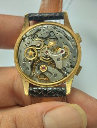 Reloj Nicolet watch Cronógrafo Dorado 33mm