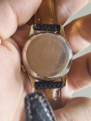 Reloj Nicolet watch Cronógrafo Dorado 33mm