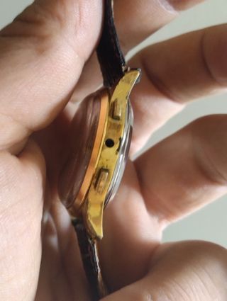 Reloj Nicolet watch Cronógrafo Dorado 33mm