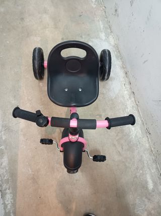 Triciclo infantil rosa