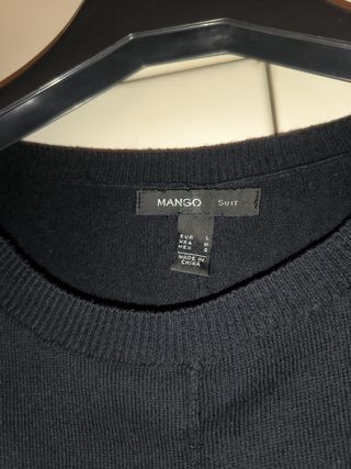Jersey Mango Lana Negro Talla L