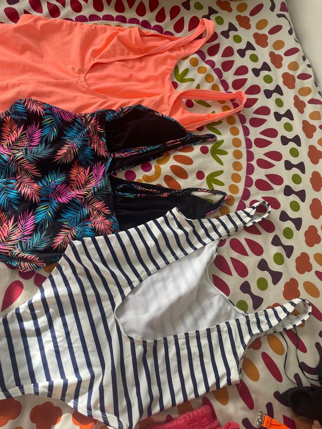 Lote 3 bañadores mujer