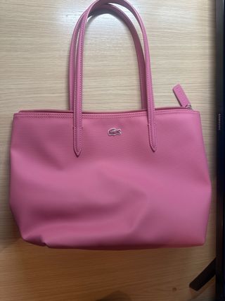 Bolso mini Lacoste rosa