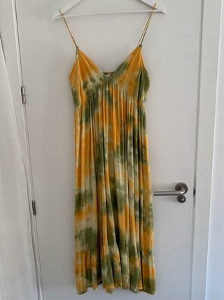 Vestido midi Pull&Bear Tie dye