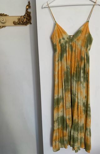 Vestido midi Pull&Bear Tie dye