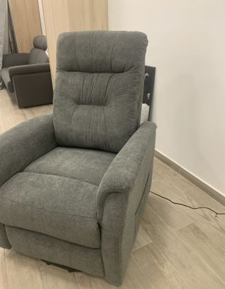 Sillón Relax Powerlift 2 Motores Gris