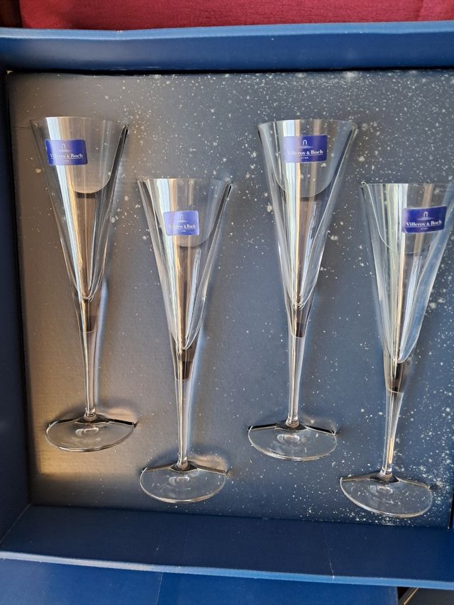 Villeroy & Boch 4 copas de cava