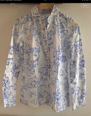 Camisa Massimo Dutti floral S
