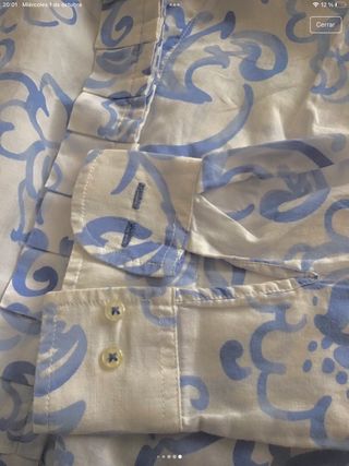 Camisa Massimo Dutti floral S