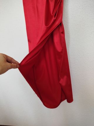 Vestido rojo elegante para fiesta