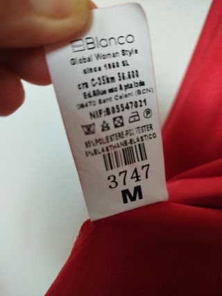 Vestido rojo elegante para fiesta
