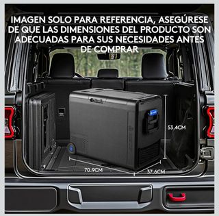 Nevera portátil 58L camping