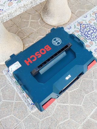 RADIAL AMOLADORA  BATERIA BOSCH MALETIN BOSCH BOXX