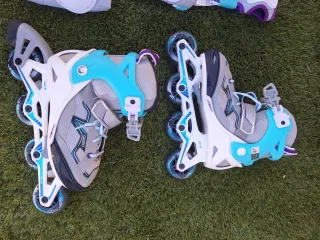 Patines Oxelo con protecciones Talla 35-38 