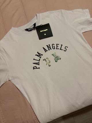 Camiseta Palm Angels Blanca Talla M
