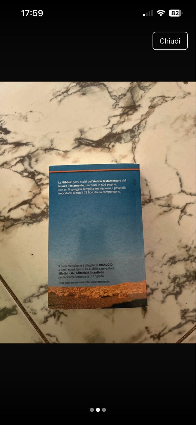 la Bibbia passi scelti 