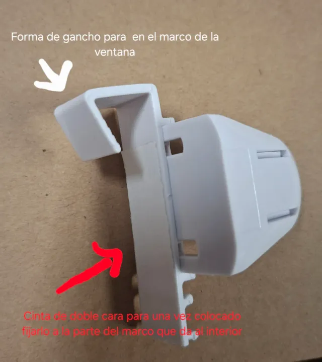 Estor enrollable DUO 55x150cm Kemmflix Blanco