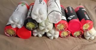  40 Pelotas de pádel HEAD y Adidas