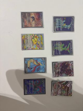 Lote de 6 Cartas Pokémon