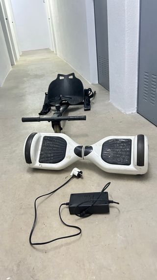 Hoverboard con asiento y cargador